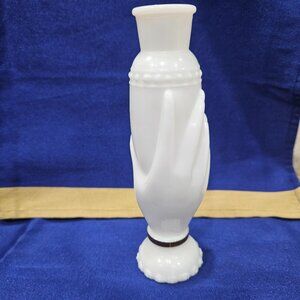 AVON - Hand -  Milk Glass Perfume Bottle
